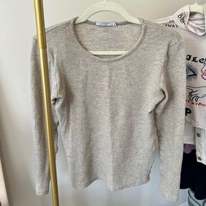 We Norwegians 100% Wool Beige Long Sleeve